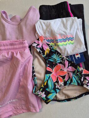 Girls' Mix Clothing Bundle of 5 Size Medium (7/8)